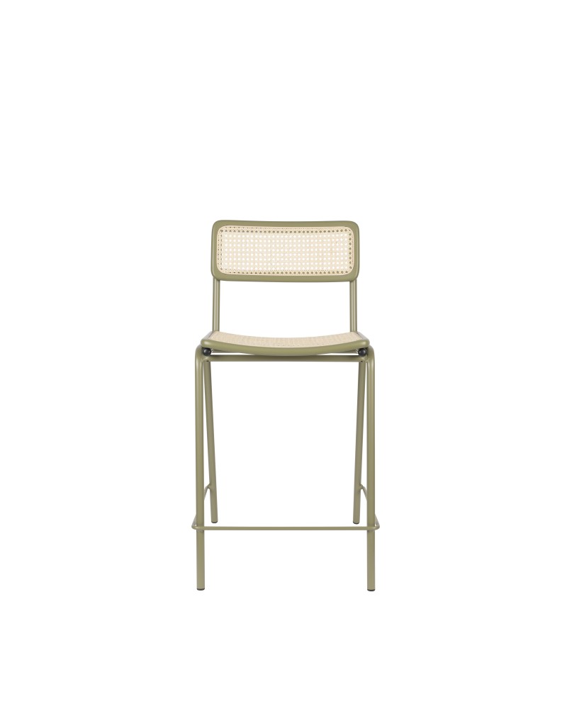 JORT Counter Stool | Green/Natural