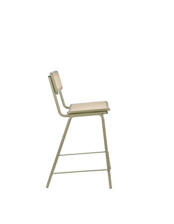 JORT Counter Stool | Green/Natural