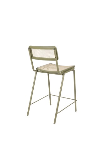 JORT Counter Stool | Green/Natural