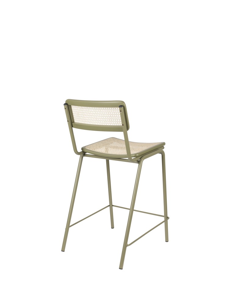 JORT Counter Stool | Green/Natural