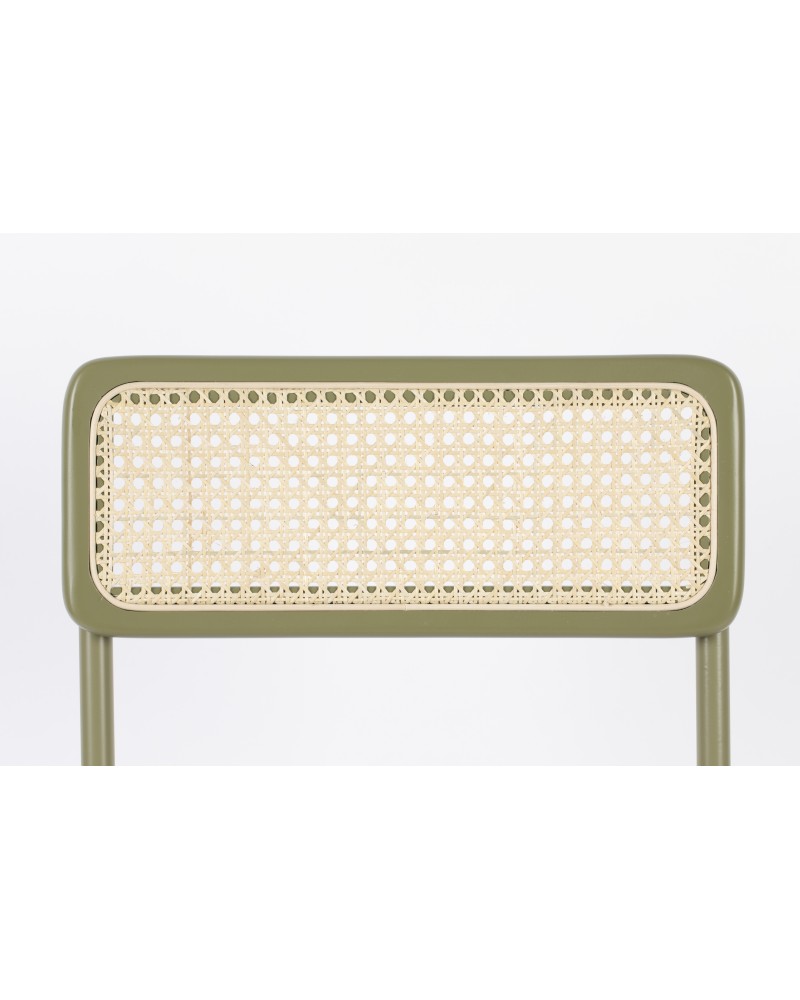JORT Counter Stool | Green/Natural