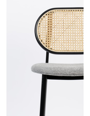 SPIKE Counter Stool | Natural/ Grey