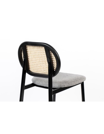 SPIKE Counter Stool | Natural/ Grey