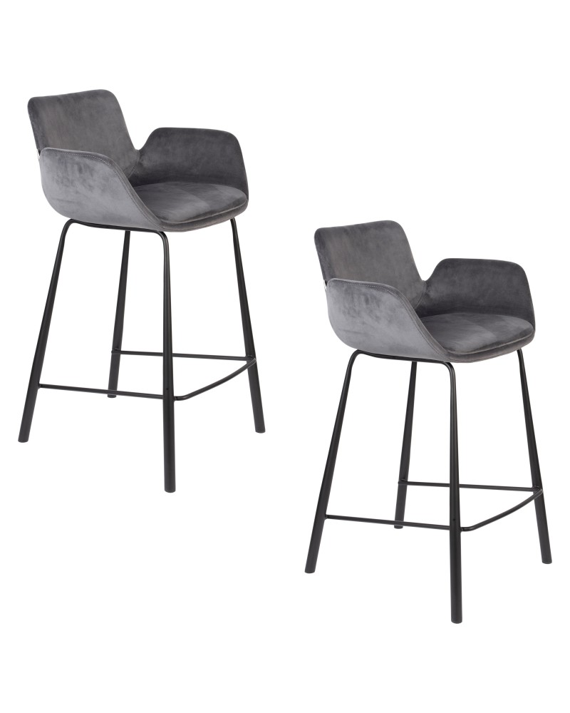 BRIT Counter Stool | Dark Grey