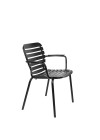 VONDEL Garden Armchair | Black