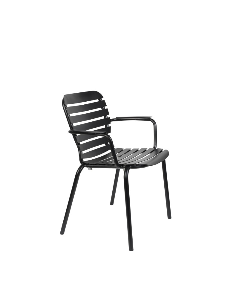 VONDEL Garden Armchair | Black