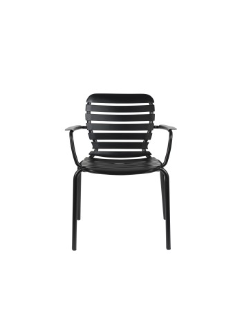 VONDEL Garden Armchair | Black
