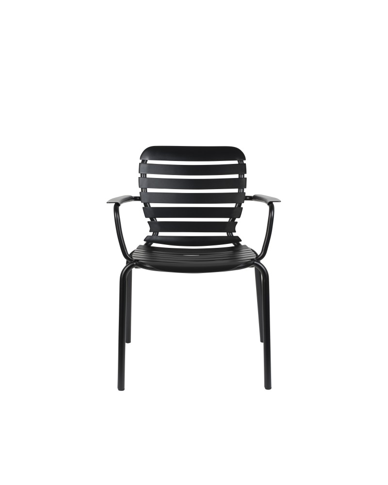 VONDEL Garden Armchair | Black
