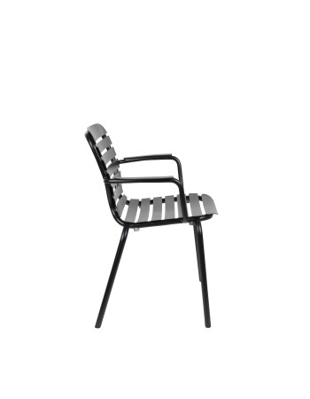 VONDEL Garden Armchair | Black