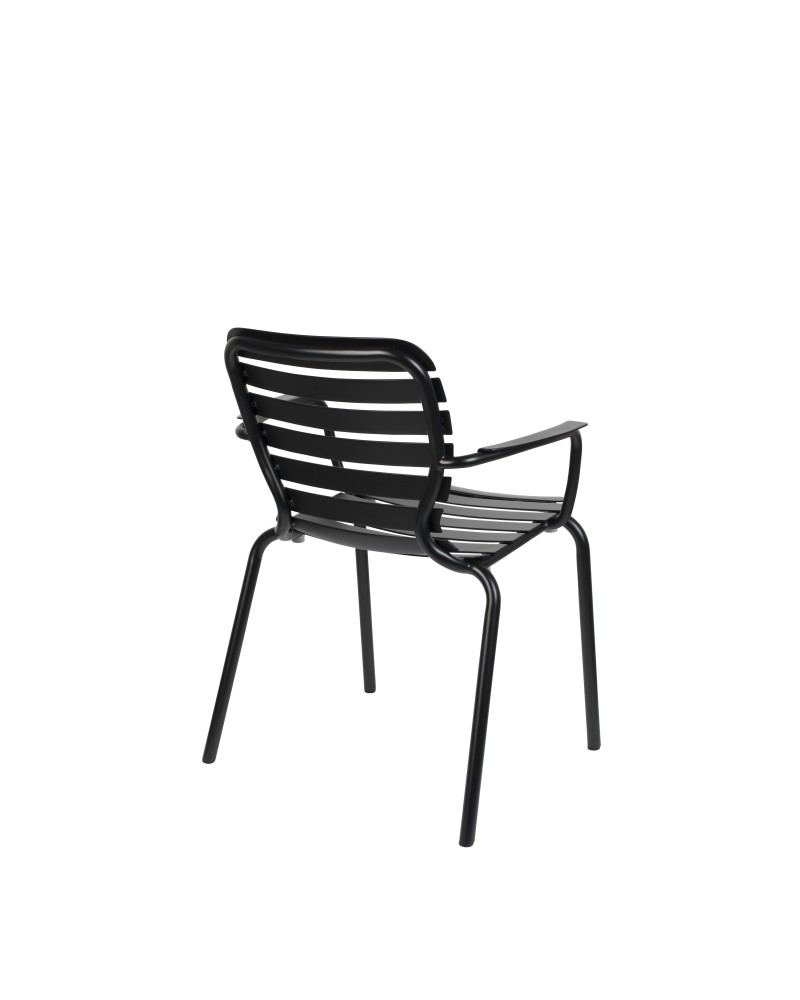 VONDEL Garden Armchair | Black