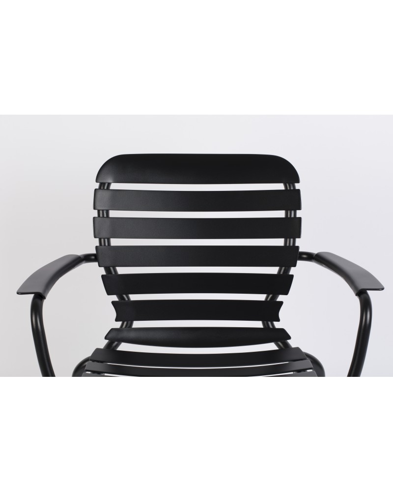 VONDEL Garden Armchair | Black