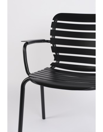 VONDEL Garden Armchair | Black