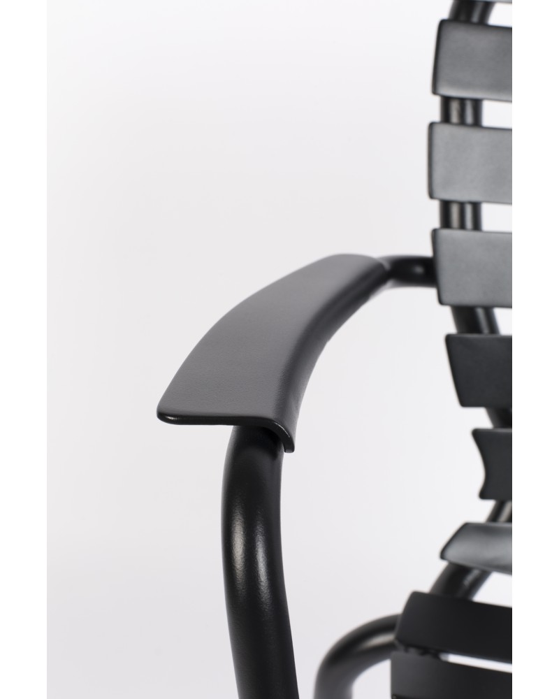 VONDEL Garden Armchair | Black