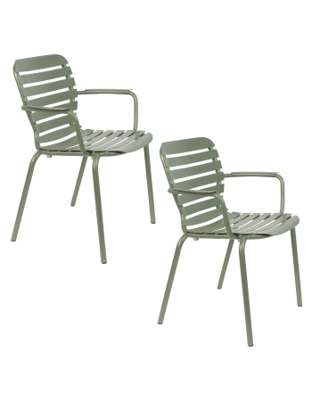 VONDEL Garden Armchair | Green