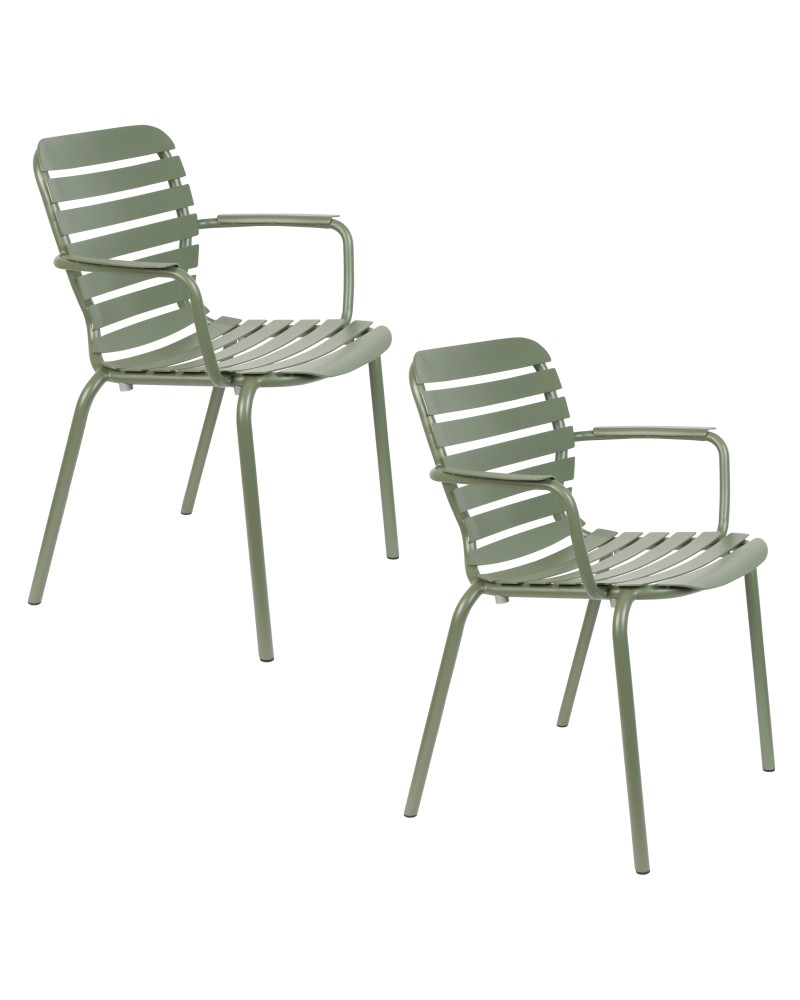 VONDEL Garden Armchair | Green