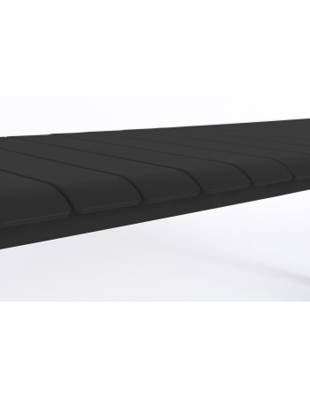 VONDEL Garden Bench 175 x 45 | Black