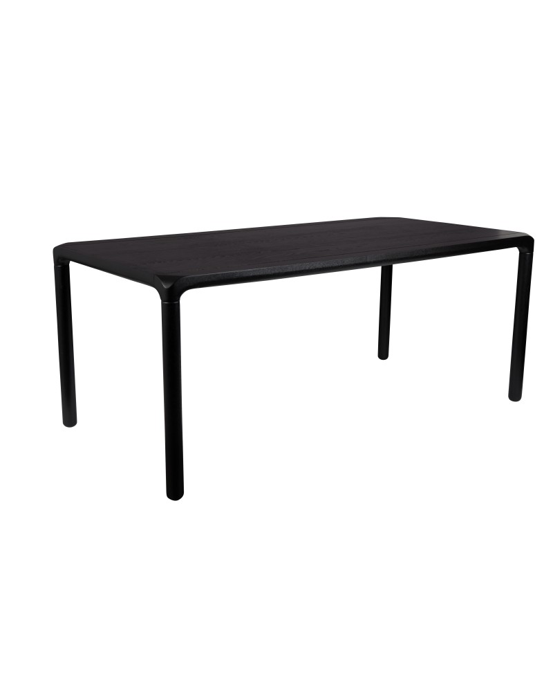 STORM Dining Table 180x90cm | Black