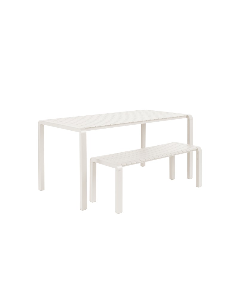 VONDEL Garden Table 168.5x87cm | Clay
