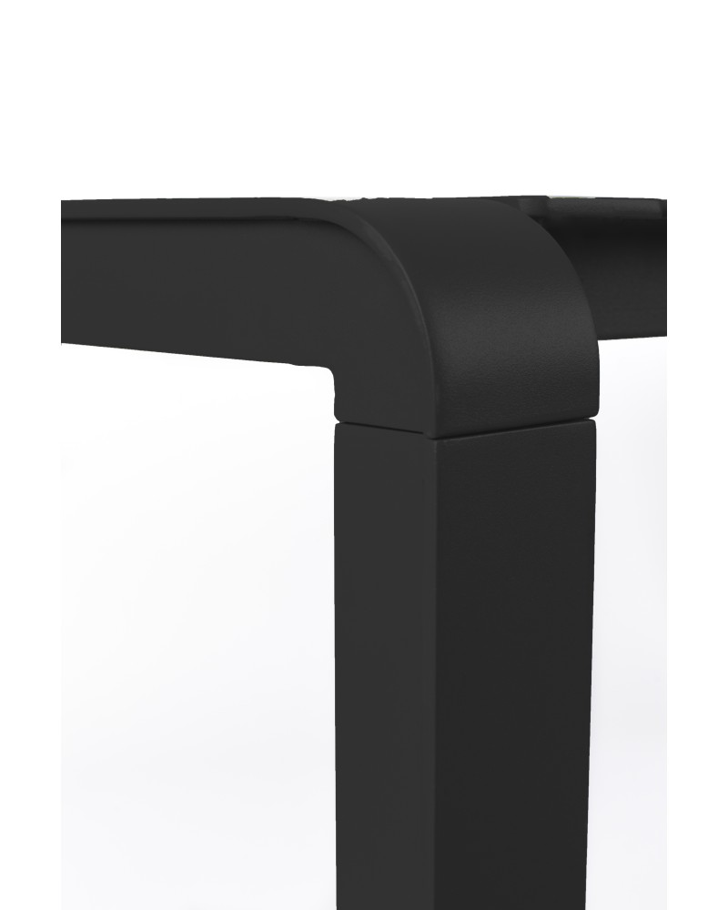 VONDEL Garden Table 214x97cm | Black