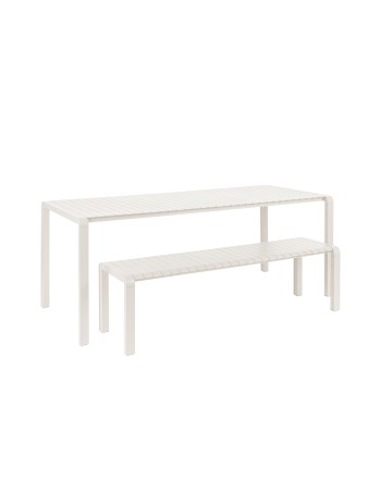 VONDEL Garden Table 214x97cm | Clay