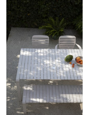 VONDEL Garden Table 214x97cm | Clay
