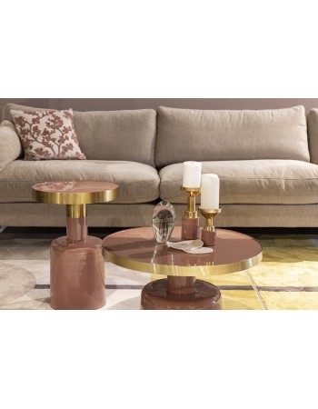 GLAM Side Table | Pink