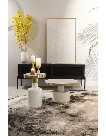 GLAM Side Table | White