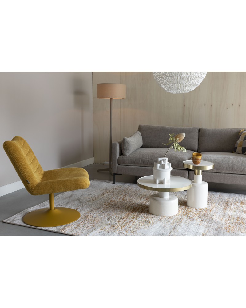 GLAM Side Table | White
