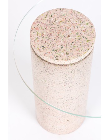 ROSALINA Side Table | Terrazzo Pink