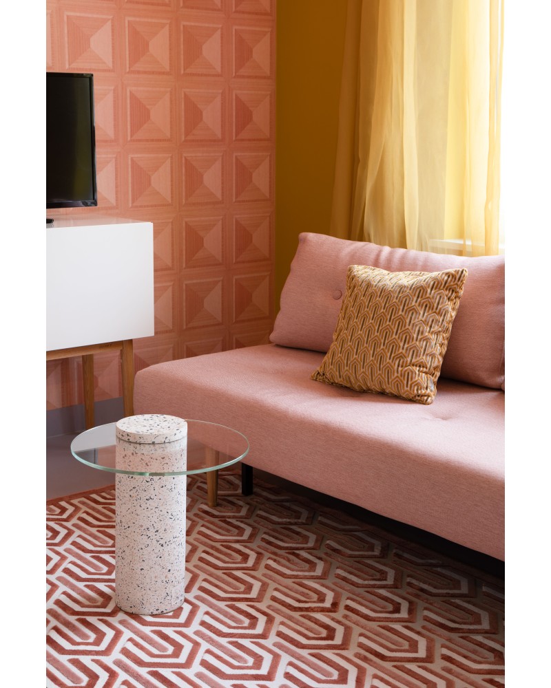 ROSALINA Side Table | Terrazzo Pink