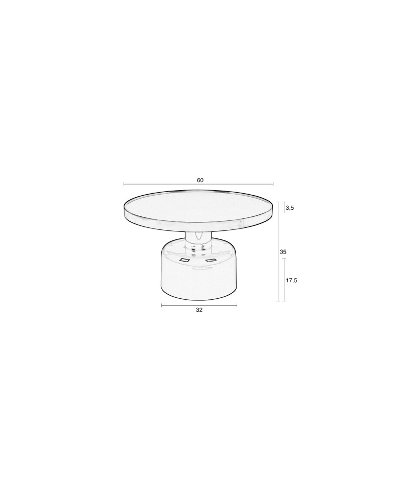 GLAM Coffee Table | Green