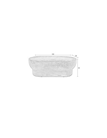 NOBLE Coffee Table Oval