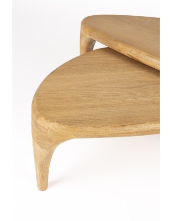 ISLA  Set of 2 Coffee Table | Natural