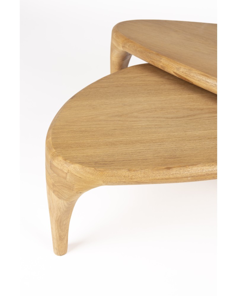 ISLA  Set of 2 Coffee Table | Natural