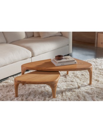 ISLA  Set of 2 Coffee Table | Natural