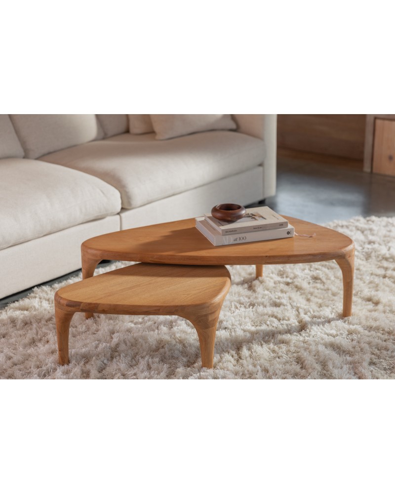 ISLA  Set of 2 Coffee Table | Natural