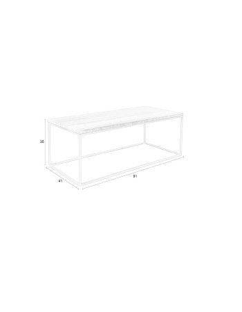 STRAY Coffee Table 90x40x35Hcm