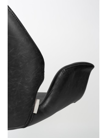 NIKKI Lounge Chair | All Black