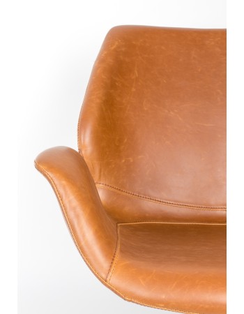 NIKKI Lounge Chair | All Brown