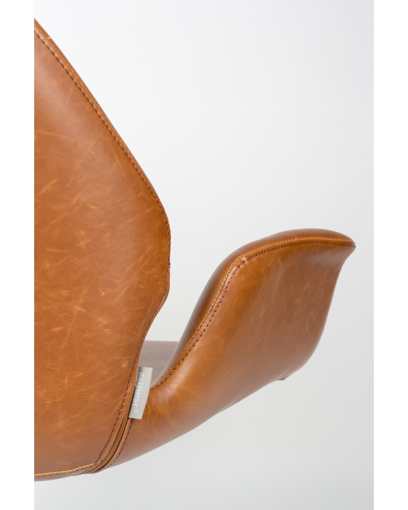 NIKKI Lounge Chair | All Brown