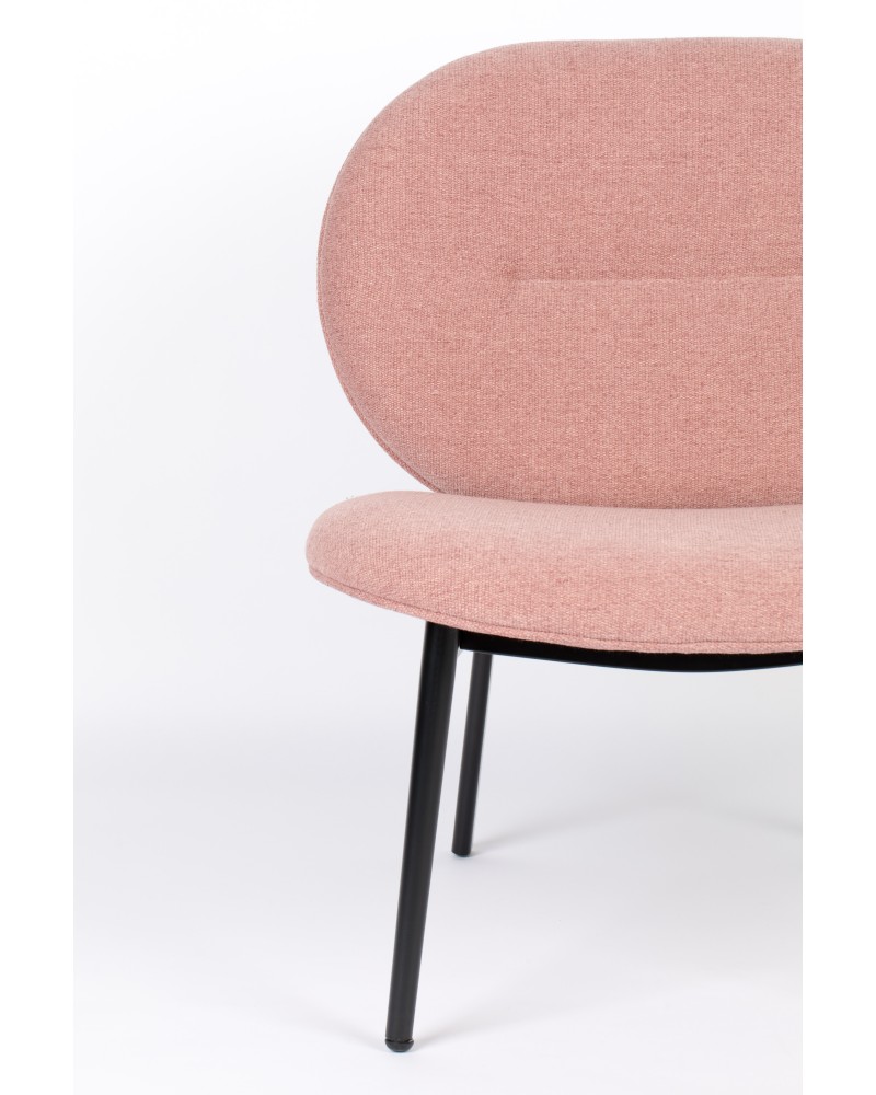 SPIKE Lounge Chair | Pink