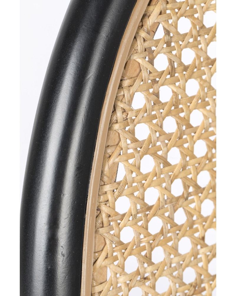 SPIKE Lounge Chair | Natural/Pink