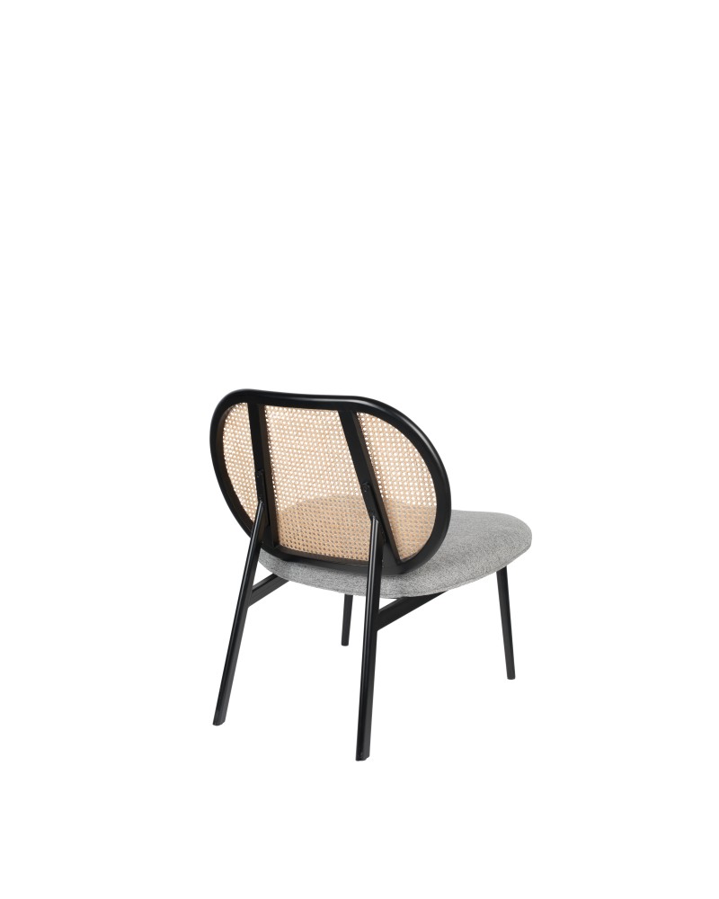 SPIKE Lounge Chair | Natural/Grey