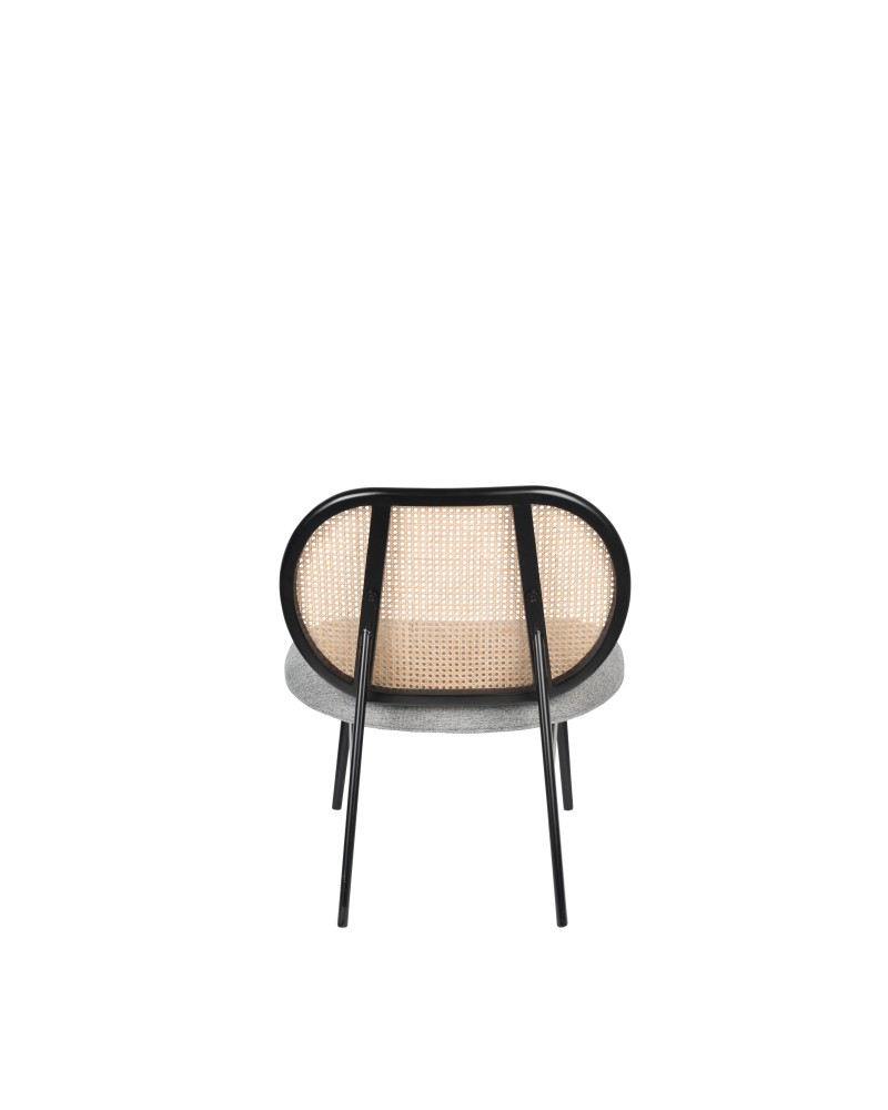 SPIKE Lounge Chair | Natural/Grey