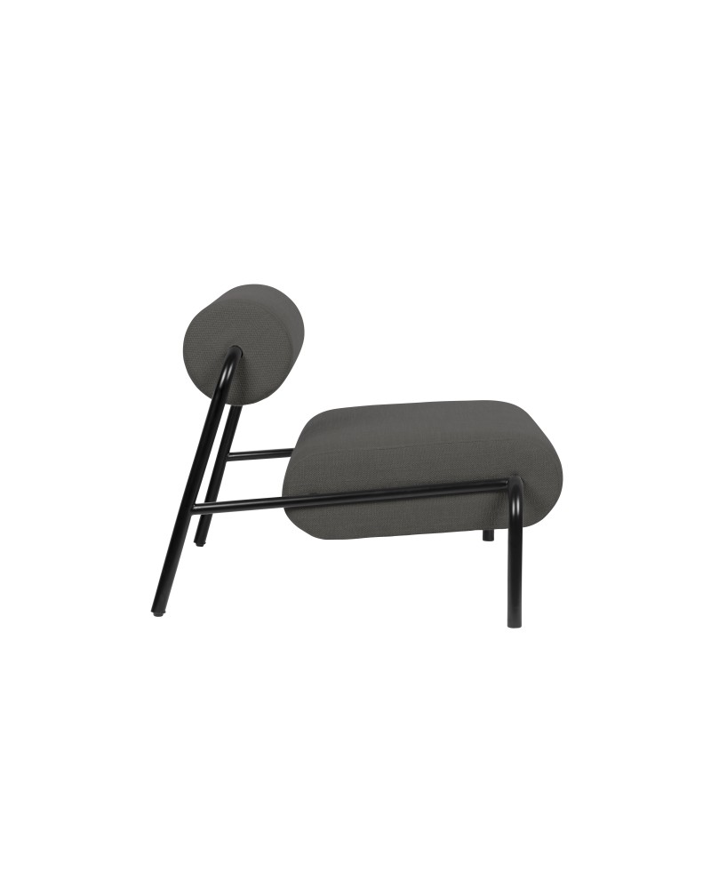 LEKIMA Lounge Chair | Dark Grey