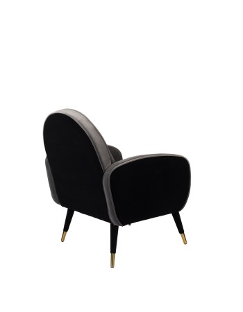 SAM Lounge Chair | Black/Grey