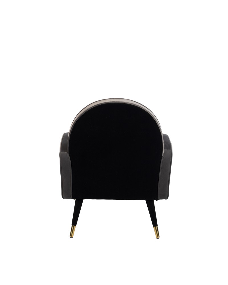 SAM Lounge Chair | Black/Grey