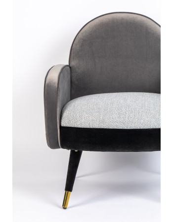 SAM Lounge Chair | Black/Grey