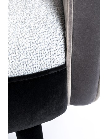 SAM Lounge Chair | Black/Grey