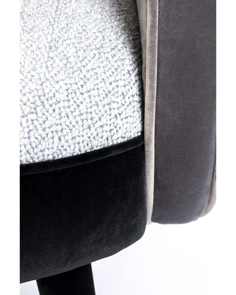 SAM Lounge Chair | Black/Grey